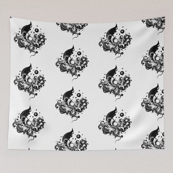 Item preview, Minimalistic White Black Abstract Forms Space Exploration Visions designed and sold by ART ATTACK ZONE.