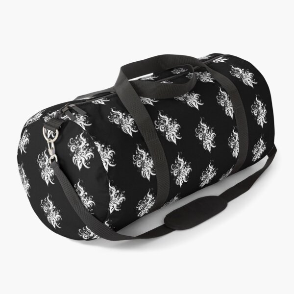 Item preview, Flame White Black Abstract Forms Space Exploration Visions designed and sold by ART ATTACK ZONE.