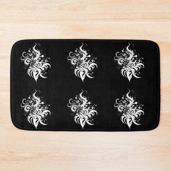 Item preview, Flame White Black Abstract Forms Space Exploration Visions designed and sold by ART ATTACK ZONE.