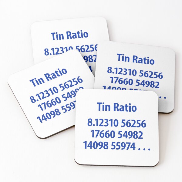 Item preview, Tin Ratio designed and sold by CharlottePlaceArt.