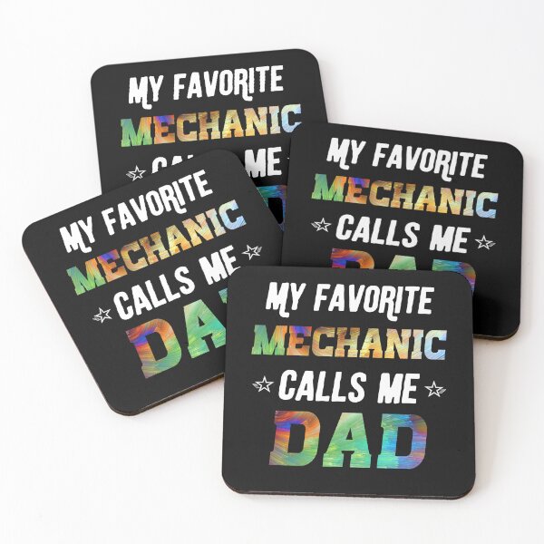 Item preview, Favorite Mechanic Calls Me Dad Shirt Fathers Day Daughter Gift designed and sold by StreetArtPro.