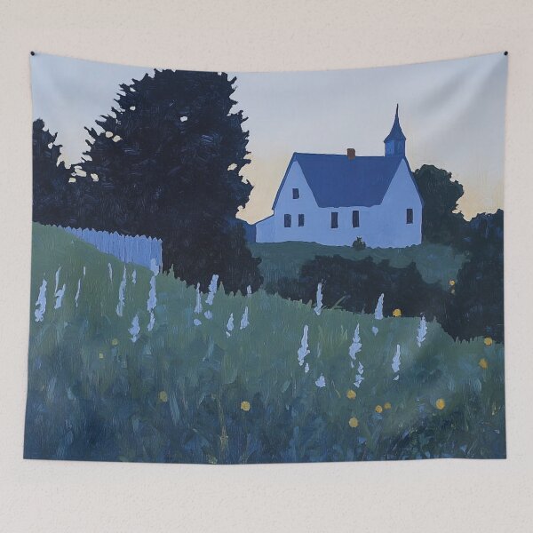 Item preview, American Gothic | Post-impressionist painting style designed and sold by ComicsFactory.