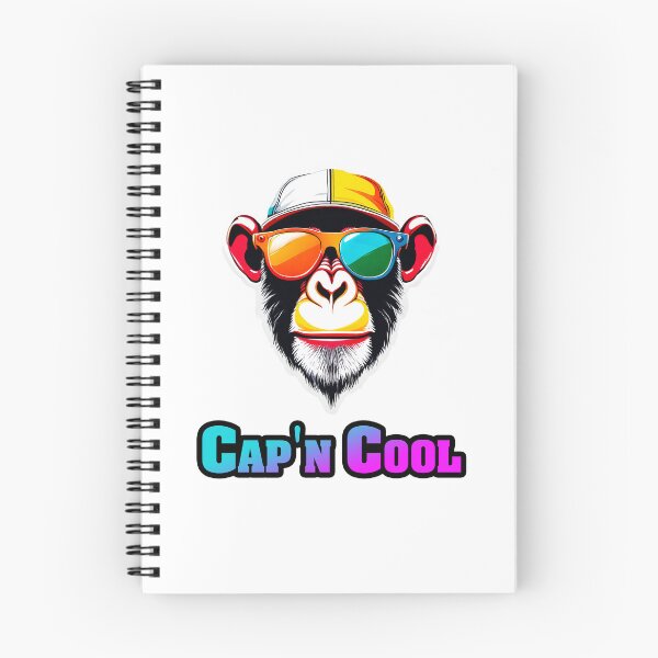 Item preview, Cap'n Cool - Monkey quote 4 designed and sold by Tom-Johnson.