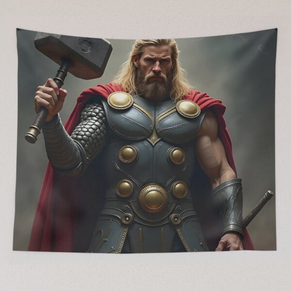 Item preview, Thor, God of Thunder designed and sold by vividcrucibledesigns.