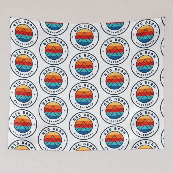 Item preview, Big Bear California Vacation Dog CA Mountains Sky designed and sold by Guarddogdrive.
