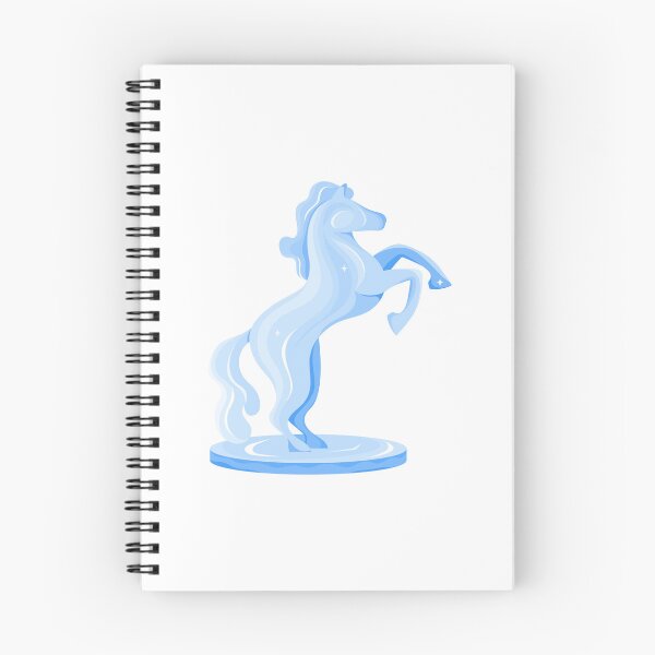 Item preview, An Ice Sculpture of a Rearing Blue Ethereal Horse designed and sold by My Kind of Mood.