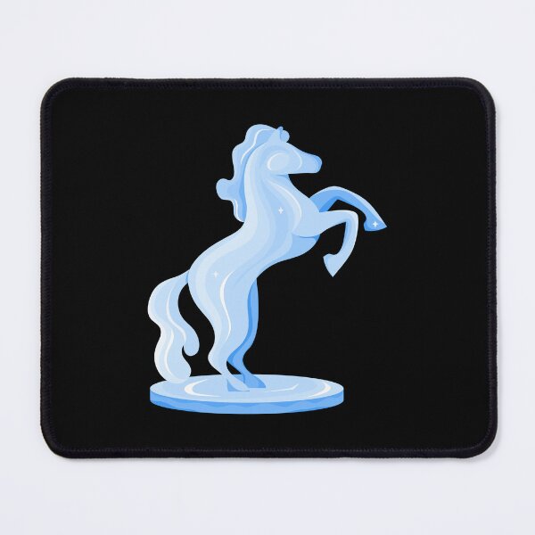 Item preview, An Ice Sculpture of a Rearing Blue Ethereal Horse designed and sold by My Kind of Mood.