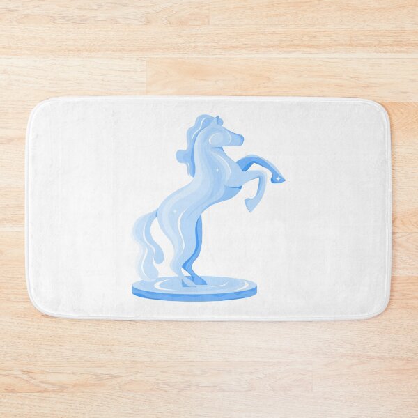 Item preview, An Ice Sculpture of a Rearing Blue Ethereal Horse designed and sold by My Kind of Mood.