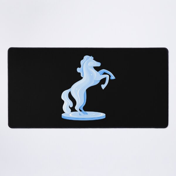 Item preview, An Ice Sculpture of a Rearing Blue Ethereal Horse designed and sold by My Kind of Mood.