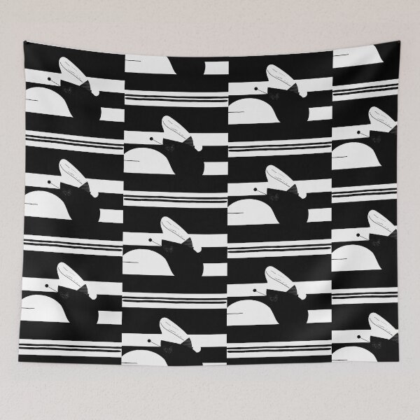Item preview, Okie White Abstract Surreal Art Exploration Visions designed and sold by ART ATTACK ZONE.