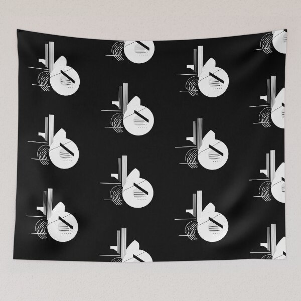 Item preview, Chill White Abstract Surreal Art Exploration Visions designed and sold by ART ATTACK ZONE.