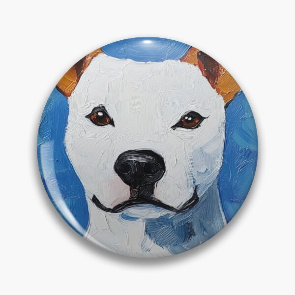 Item preview, American Staffordshire Terrier | Post-impressionist painting style designed and sold by ComicsFactory.
