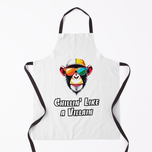 Item preview, Chillin' Like a Villain - Monkey quote 2 designed and sold by Tom-Johnson.