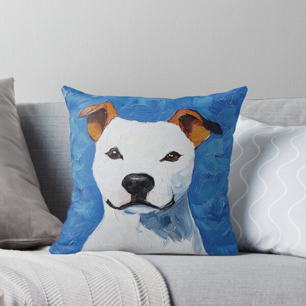 Item preview, American Staffordshire Terrier | Post-impressionist painting style designed and sold by ComicsFactory.