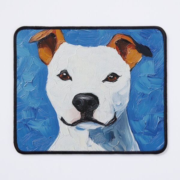 Item preview, American Staffordshire Terrier | Post-impressionist painting style designed and sold by ComicsFactory.