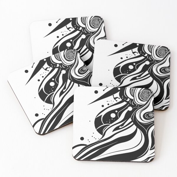 Item preview, Light White Abstract Surreal Art Exploration Visions designed and sold by ART ATTACK ZONE.