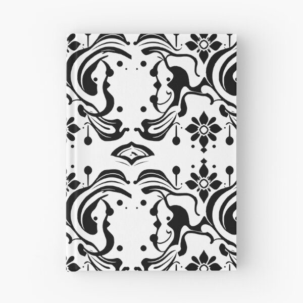 Item preview, Milk Cow Black White Abstract Surreal Art Exploration Visions designed and sold by ART ATTACK ZONE.