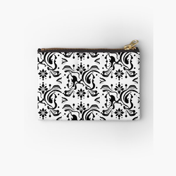 Item preview, Milk Cow Black White Abstract Surreal Art Exploration Visions designed and sold by ART ATTACK ZONE.