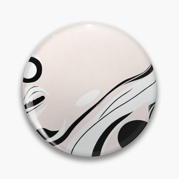 Item preview, Bon Larry Black White Abstract Surreal Art Exploration Visions designed and sold by ART ATTACK ZONE.