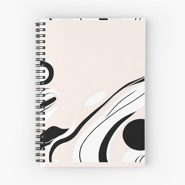 Item preview, Bon Larry Black White Abstract Surreal Art Exploration Visions designed and sold by ART ATTACK ZONE.