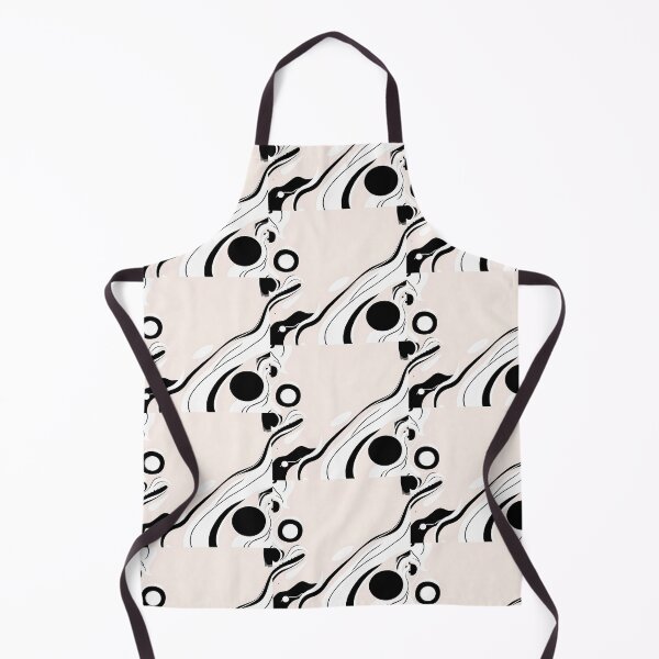 Item preview, Bon Larry Black White Abstract Surreal Art Exploration Visions designed and sold by ART ATTACK ZONE.