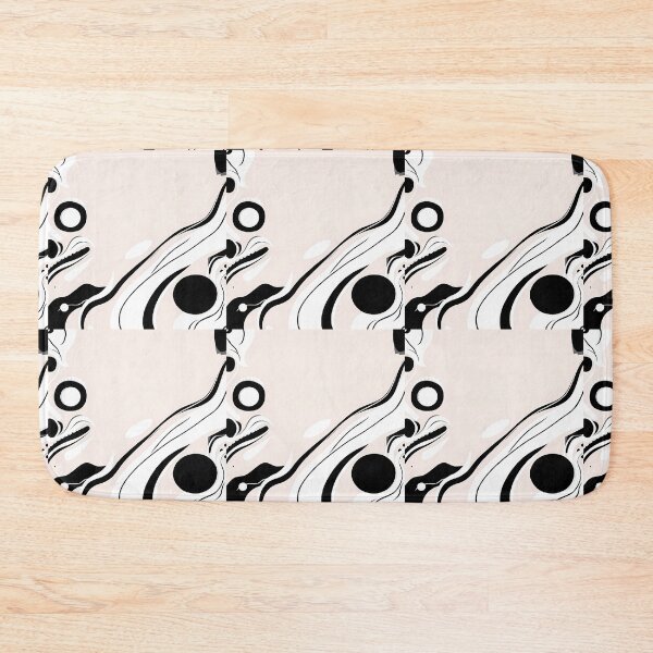 Item preview, Bon Larry Black White Abstract Surreal Art Exploration Visions designed and sold by ART ATTACK ZONE.