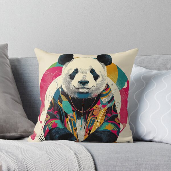 Item preview, Tribal Panda – A Fusion of Culture & Nature designed and sold by djovan.