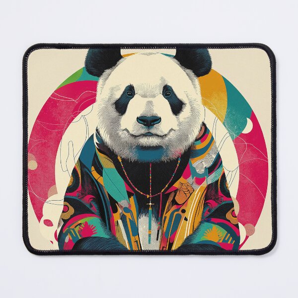 Item preview, Tribal Panda – A Fusion of Culture & Nature designed and sold by djovan.
