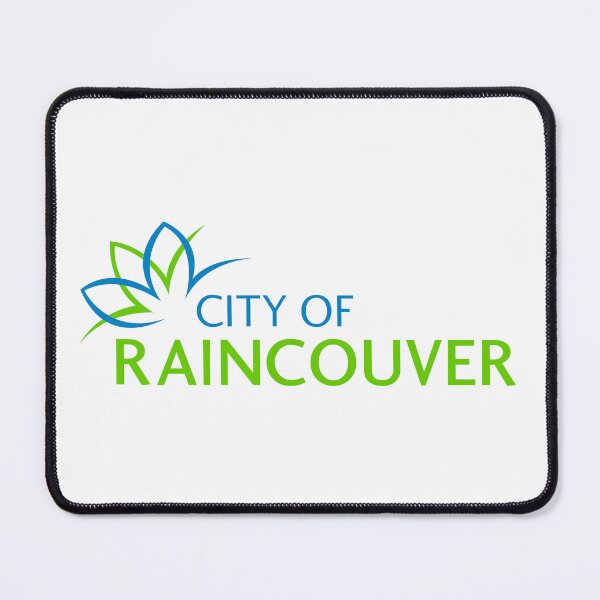 Item preview, City of Vancouver / Raincouver designed and sold by BackgroundPixel.