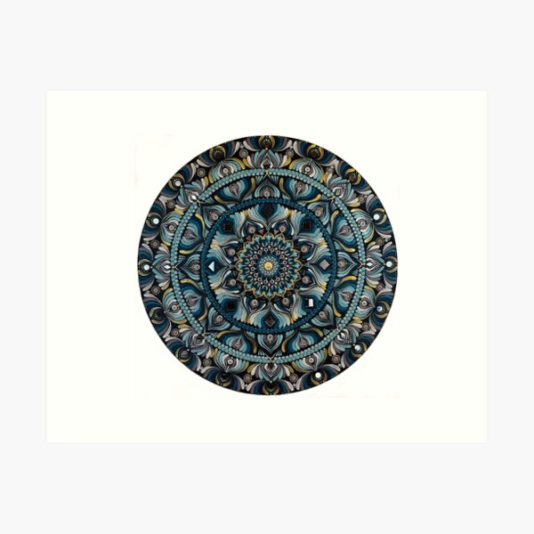 Item preview, Mandala Dotting Art Round designed and sold by Cosdot.