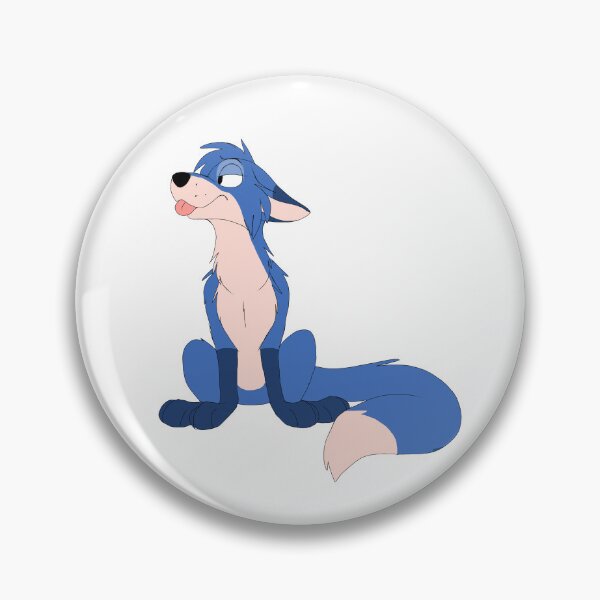 Item preview, Kayden The Blue Fox designed and sold by CatsNextDoor.