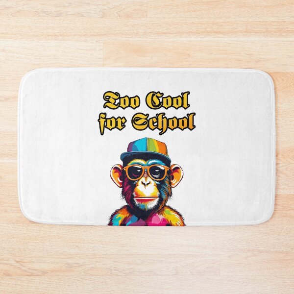 Item preview, Too Cool for School - Monkey quote 1 designed and sold by Tom-Johnson.