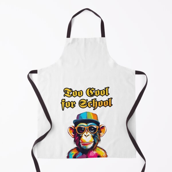 Item preview, Too Cool for School - Monkey quote 1 designed and sold by Tom-Johnson.
