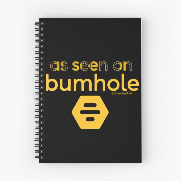 Item preview, As seen on bumhole designed and sold by SwearingKids.