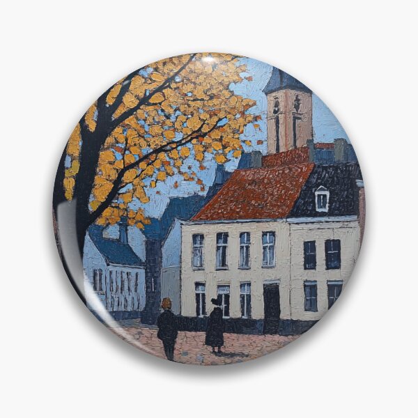 Item preview, Amersfoort | Post-impressionist painting style designed and sold by ComicsFactory.