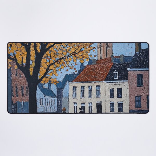 Item preview, Amersfoort | Post-impressionist painting style designed and sold by ComicsFactory.