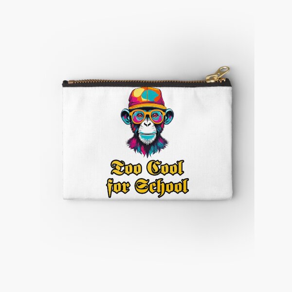 Item preview, Too Cool for School - Monkey quote 2 designed and sold by Tom-Johnson.
