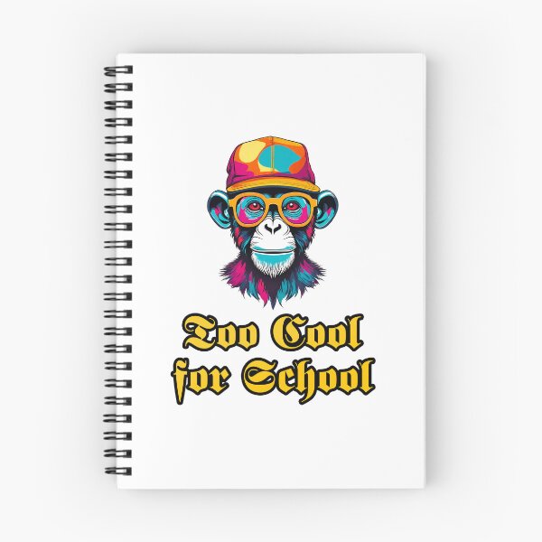 Item preview, Too Cool for School - Monkey quote 2 designed and sold by Tom-Johnson.