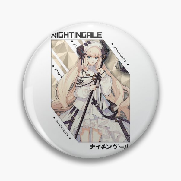 Artikelvorschau, Nightingale - Arknights V.1 schwarze Version entworfen und verkauft von IZQINAV.