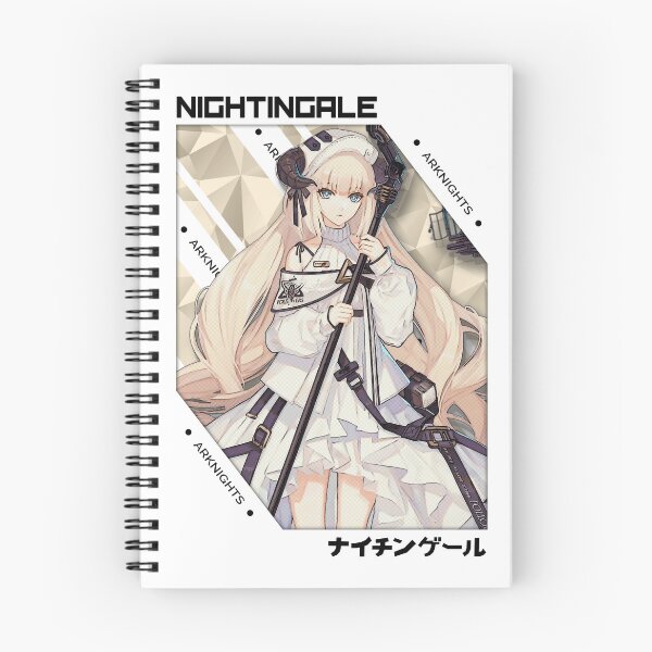Item preview, Nightingale - Arknights V.1 black ver designed and sold by IZQINAV.