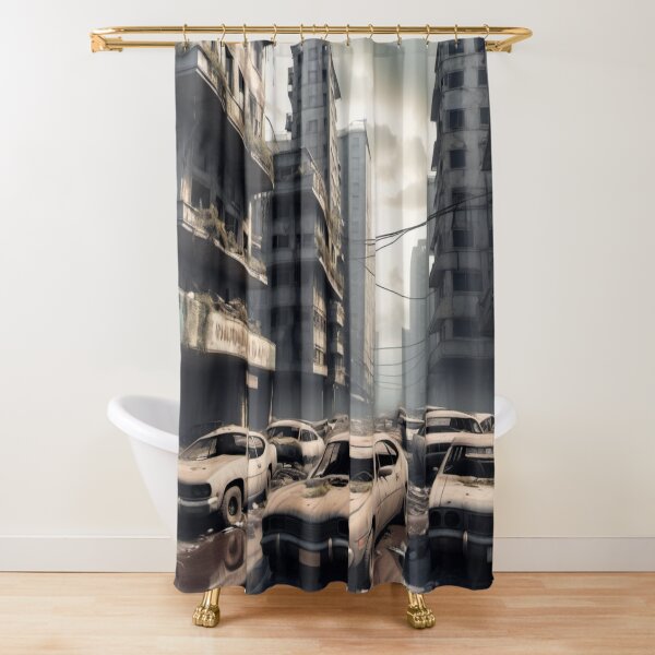 Item preview, Some abandoned cars in post apocalyptic city. designed and sold by Sameless.