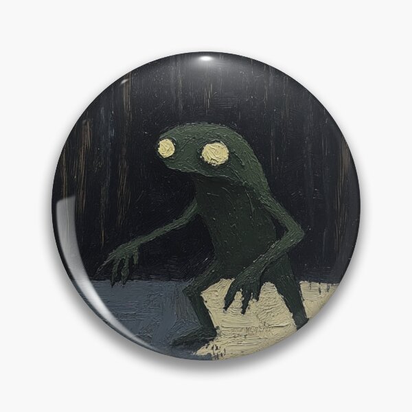 Item preview, Amphibian humanoid | Post-impressionist painting style designed and sold by ComicsFactory.