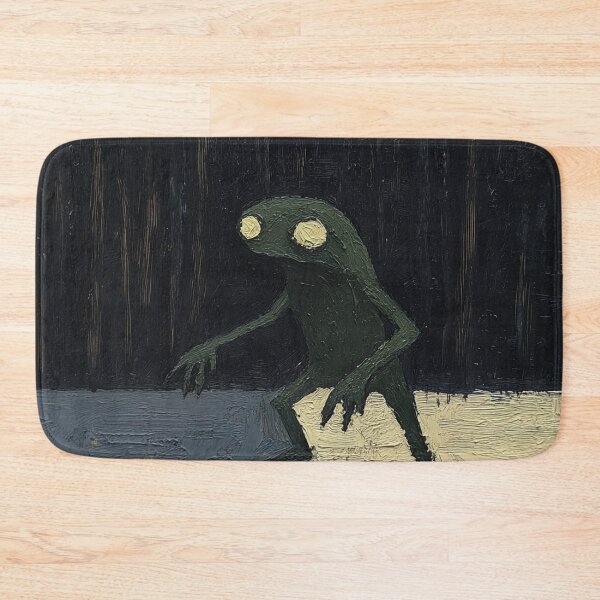 Item preview, Amphibian humanoid | Post-impressionist painting style designed and sold by ComicsFactory.
