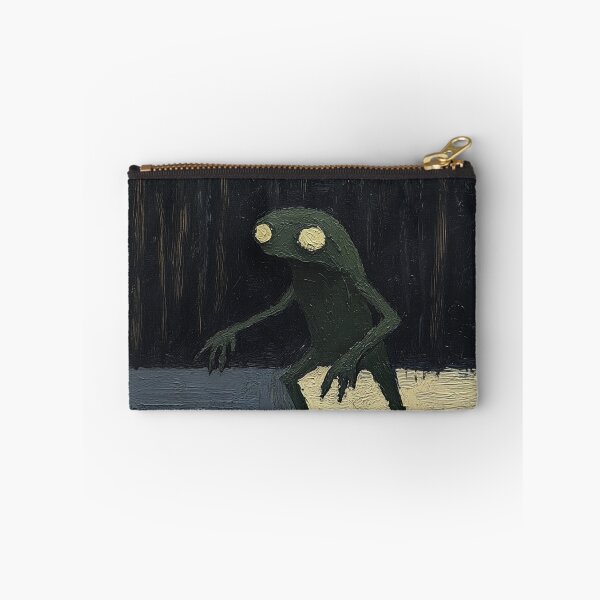 Item preview, Amphibian humanoid | Post-impressionist painting style designed and sold by ComicsFactory.
