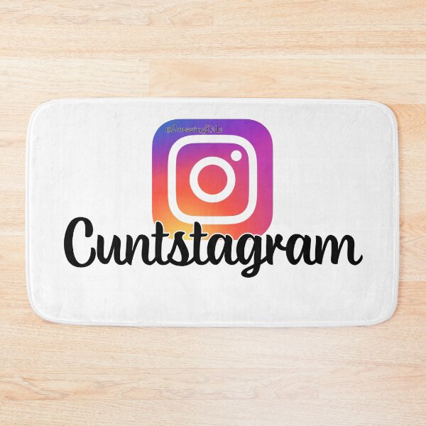 Item preview, Cuntstagram designed and sold by SwearingKids.
