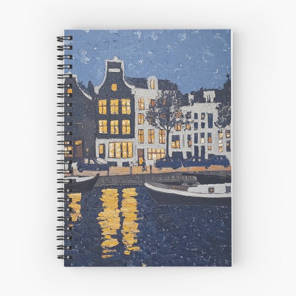 Item preview, Amsterdam | Post-impressionist painting style designed and sold by ComicsFactory.