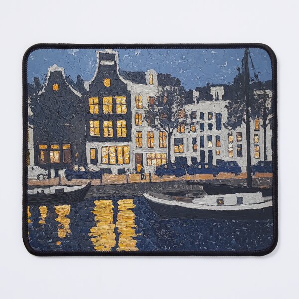 Item preview, Amsterdam | Post-impressionist painting style designed and sold by ComicsFactory.