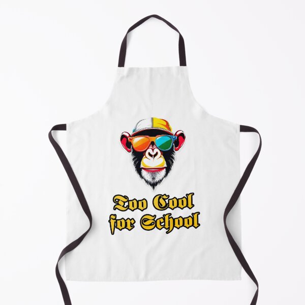 Item preview, Too Cool for School - Monkey quote 3 designed and sold by Tom-Johnson.