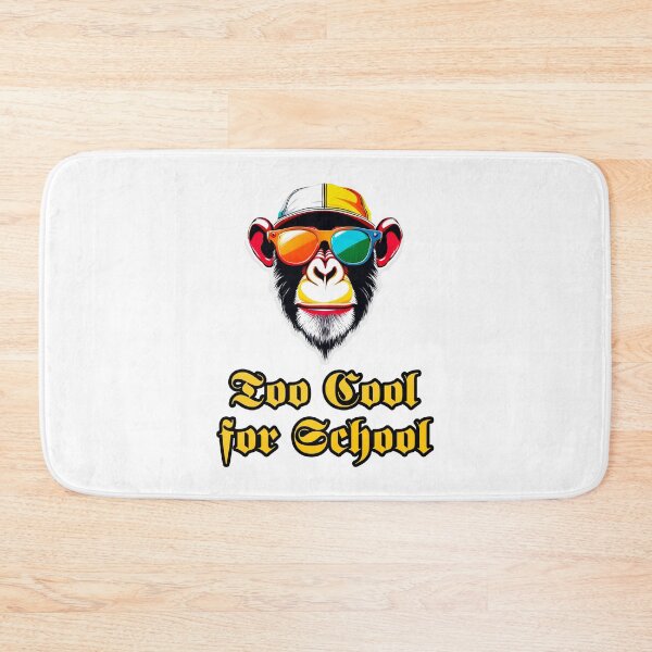Item preview, Too Cool for School - Monkey quote 3 designed and sold by Tom-Johnson.