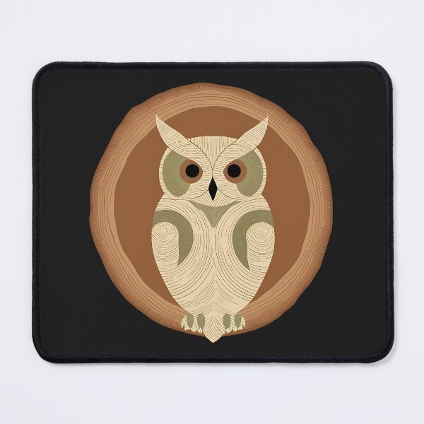 Item preview, Rustic Wood Owl designed and sold by UniversalFlair.